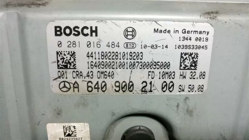 MOTOR BEYİNİ MERCEDES B180 2.0 CDI BOSCH 0281016484