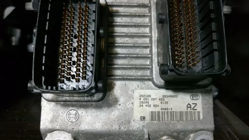 0261207422 24456864 AZ Vauxhall Opel ECU Engine Agila