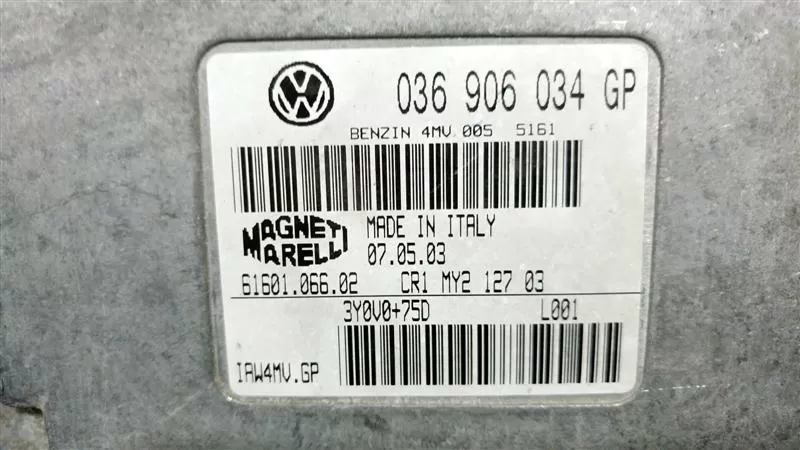 036906034GP 036906034 GP WOLKSWAGEN POLO