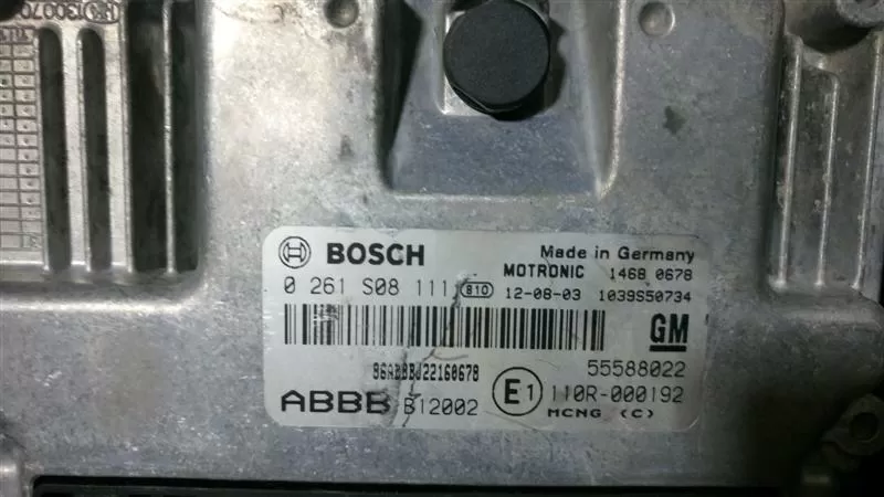 OPEL MERİVA ZAFİRA C MOTOR BEYNİ BOSCH 0261S08111 GM