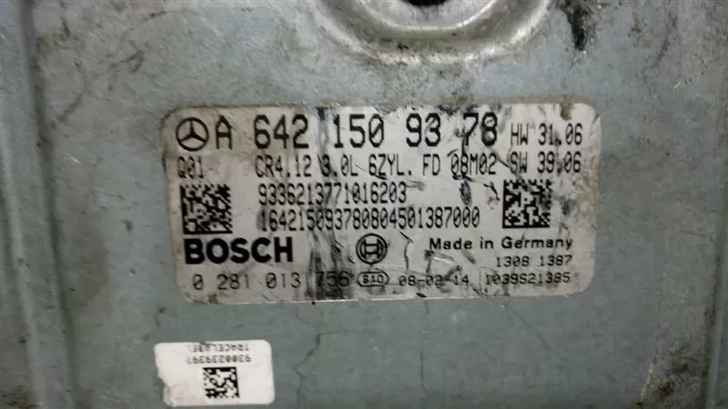 MERCEDES ML W164 3.0 CDI BOSCH DİZEL 0281 013 756 A642 150 93 78