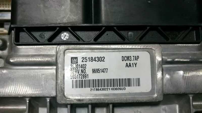 25184302 KOMPUTER CHEVROLET CAPTIVA 2.2D