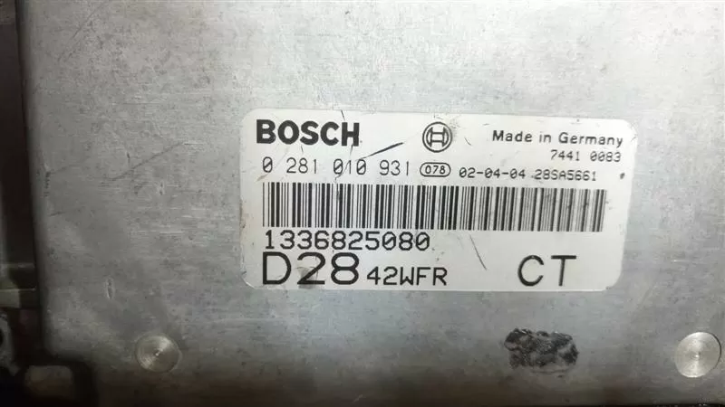 0281010931 fiat DUCATO MOTOR BEYNİ