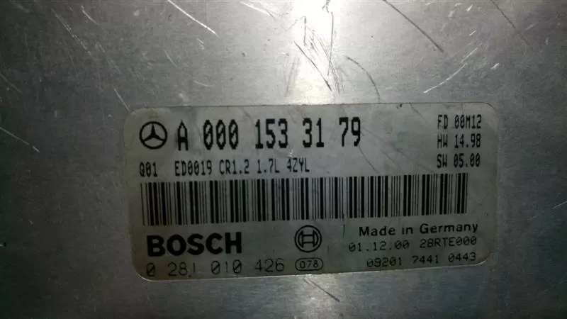 MERCEDES A0001533179 Bosch 0281010426