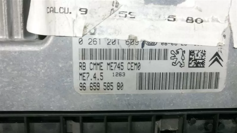 Citroen C4 1.6 ME7.4.5 ECU 0261201609 0 261 201 609