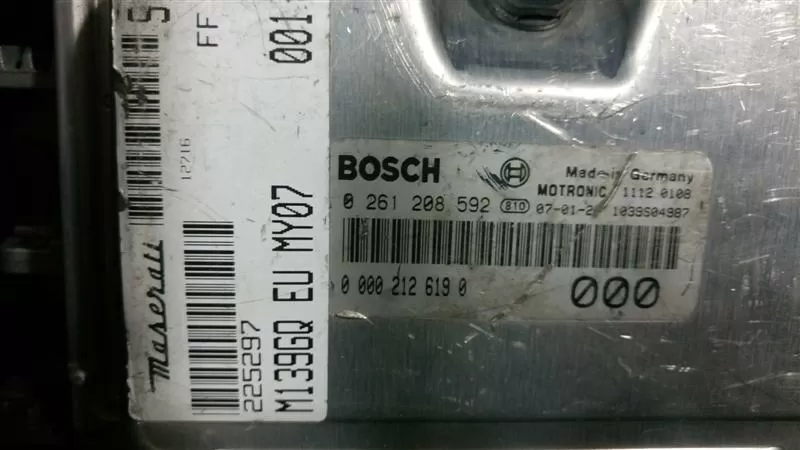 Maserati - ECU Computer - 0261208592