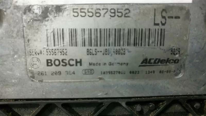 OPEL INSIGNIA BENZINLİ MOTOR BEYNİ BOSCH 0261209364