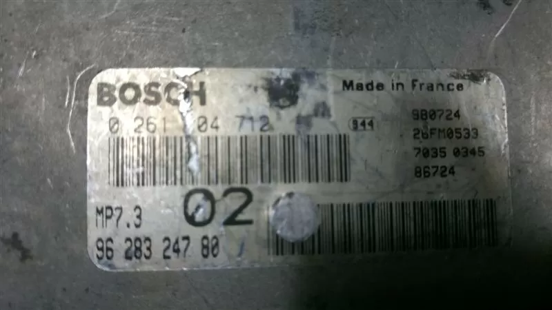0261 206 949 7657992 7 657 992 BOSCH