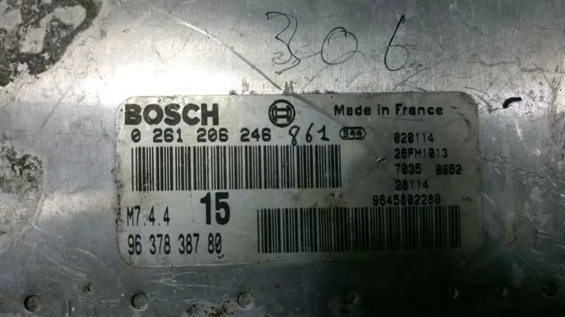 0281012091 DDE7796637 BMW 5.30 MOTOR BEYNİ