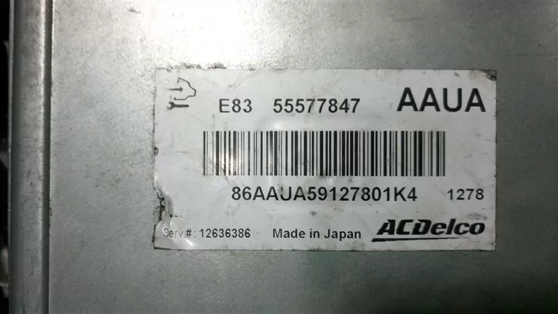 OPEL CORSA D MOTOR BEYİNİ E83 55577847