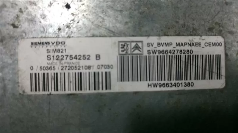 ENGINE CONTROLLER BMW E65 E66 645 BOSCH 0 261 209 910