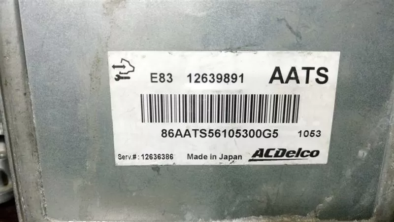 PEL VAUXHALL ECU - E83 - 12639891 - AATS - ACDELCO