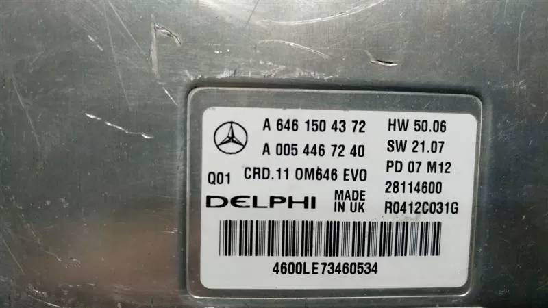 MERCEDES W204 C220 CDI DELPHI R0412C031G
