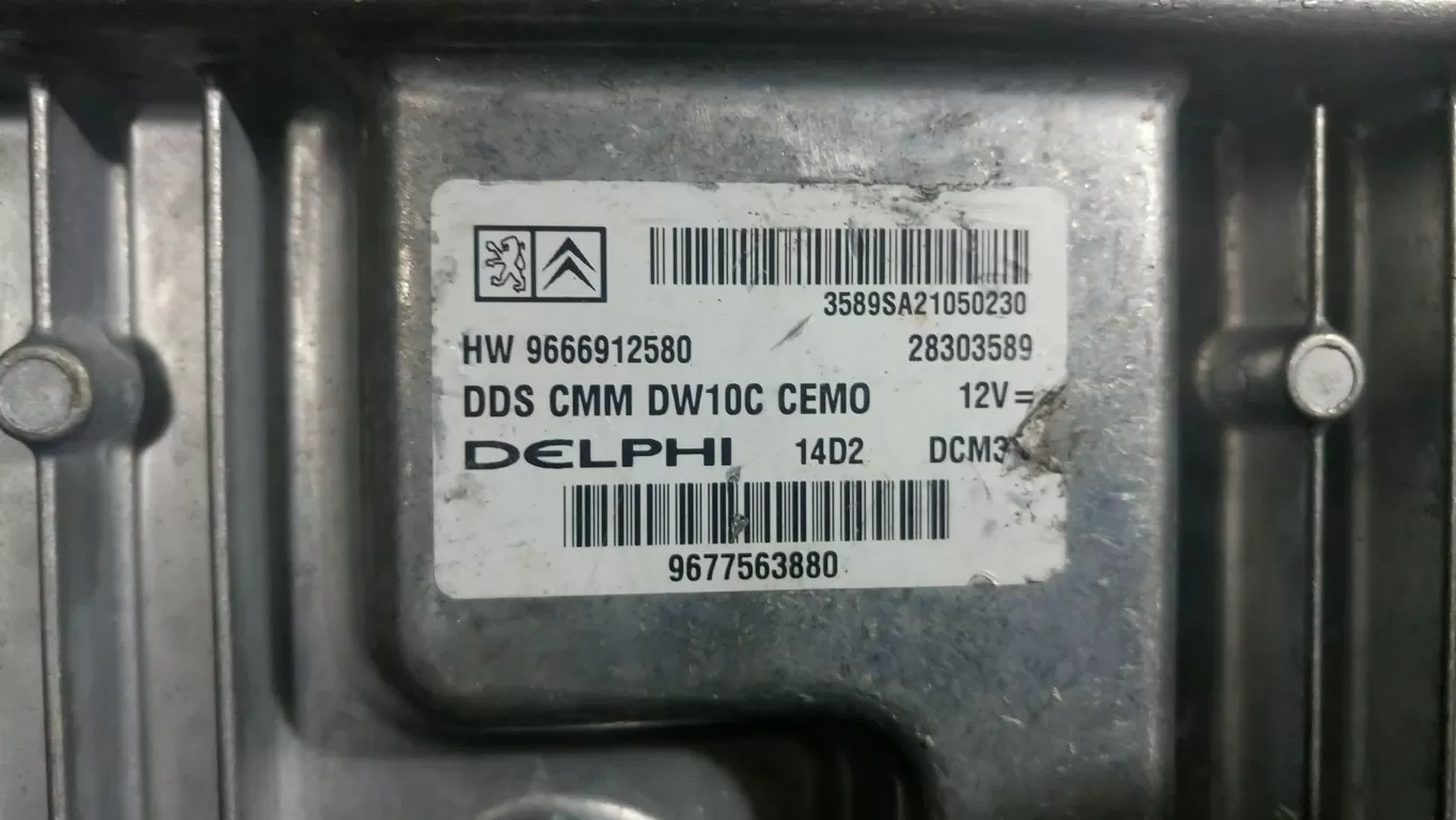 CITROEN C4 PICASSO 2.0 9677563880 DCM3.5 28303589 9666912580
