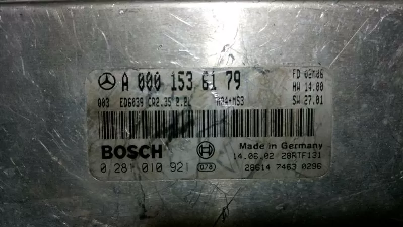 Mercedes Sprinter 2 2 cdi ECU A0001536179 0281010921