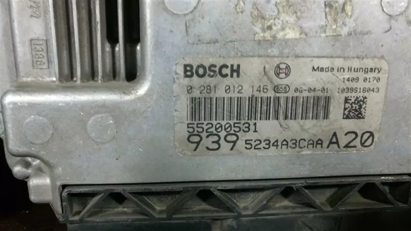 0281012146 55200531 alfa 159 motor beyni edc16