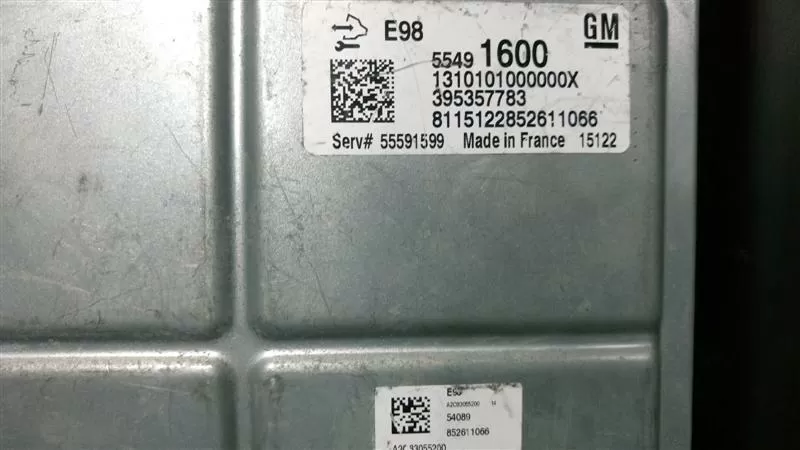 OPEL MOKKA 1.6 CDTİ MOTOR BEYNİ 55491600 - 395357783