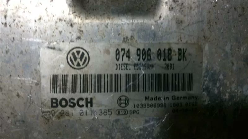 VOLKSWAGEN LT35 MOTOR BEYİN 074906018 BK 0281011385