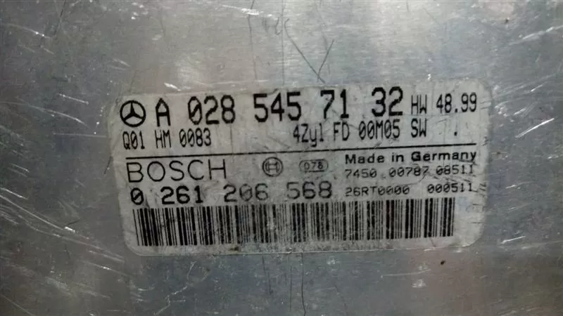 A0285457132, 0261206568 ECU for Mercedes-Benz CLK W209