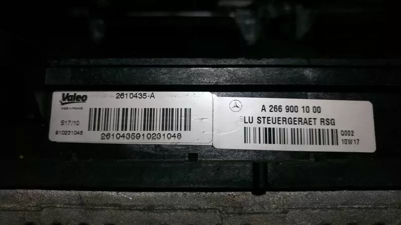 MERCEDES FAN BEYNİ A2669001000 VALEO 2610435-A