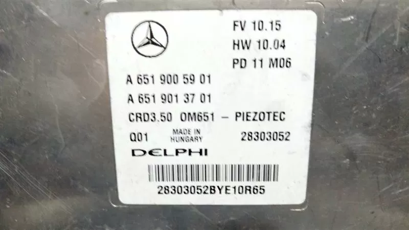 MERCEDES MOTOR BEYNİ A6519005901 - A6519013701 - CRD3.50
