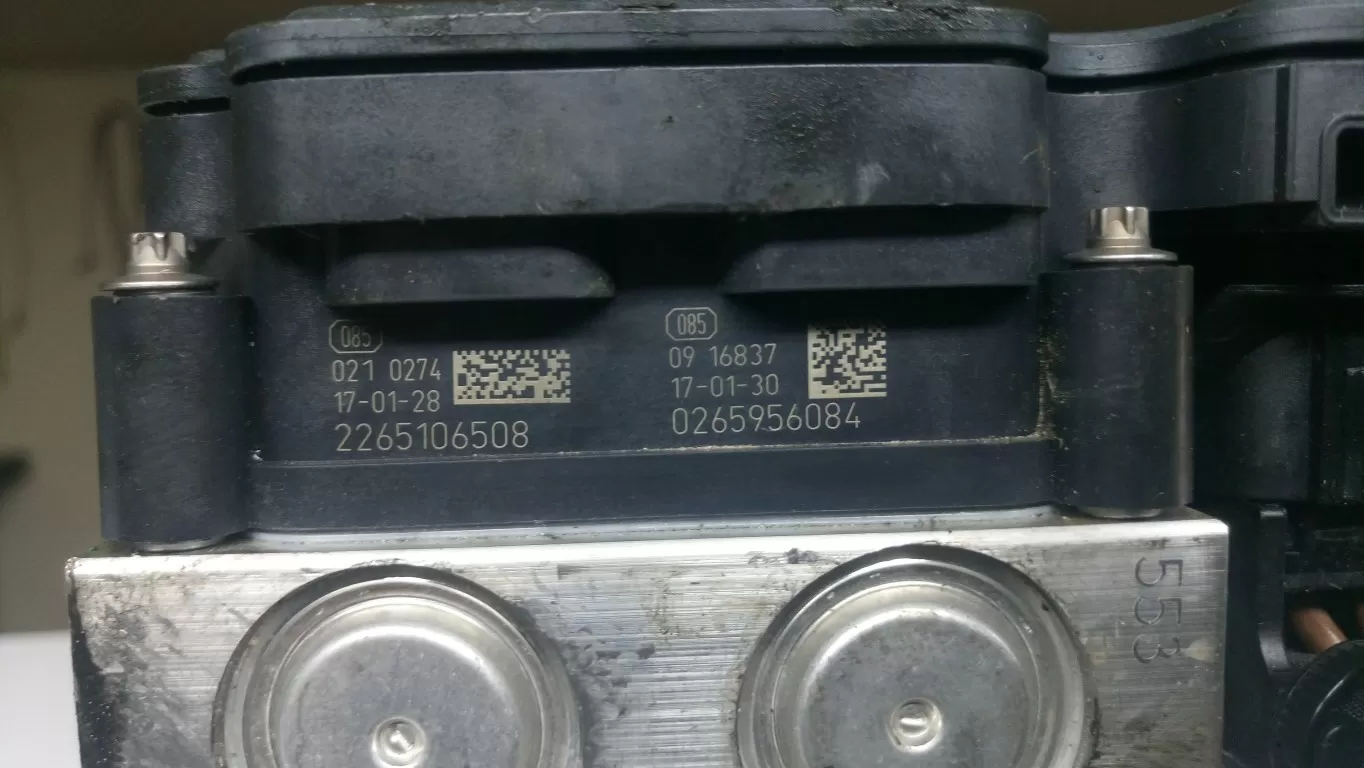 AUDI A1 VW POLO MK8 ABS 0265956084 6R0907379BA 6R0614517AL