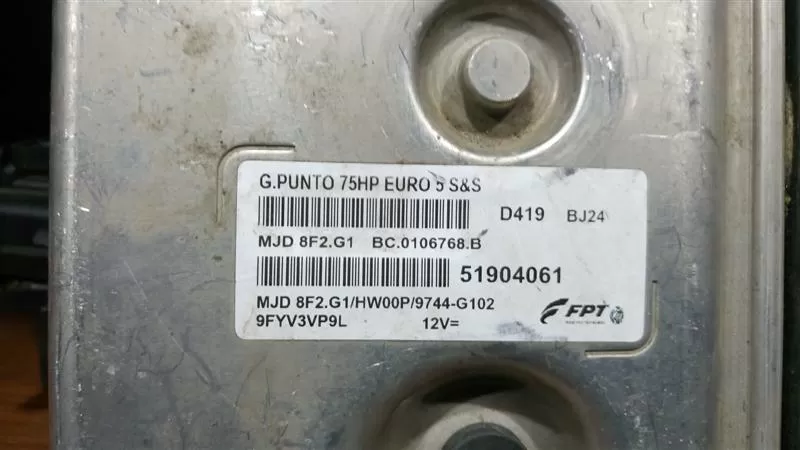 FIAT PUNTO EVO 51904061 MJD8F2.G1