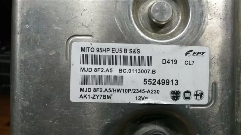 ALFA MITO 95hp eu5 B cod.MJD8F2.A5 rif. 55249913