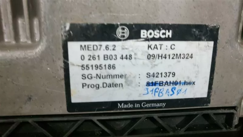 1.9JTDM 8V ALFA ROMEO 159 2005-2011 0261B03448 med7.6.2