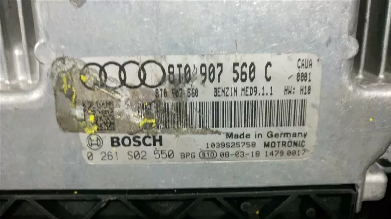 Audi S5 4.2l BOSCH MED9.1.1 0261S02550 8T0907560C