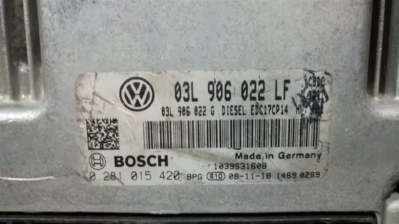 03L906022LF EDC17CP14 BOSCH 0281015420