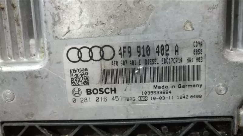 AUDİ 4F9 910 402 A0281016451 EDC17CP14