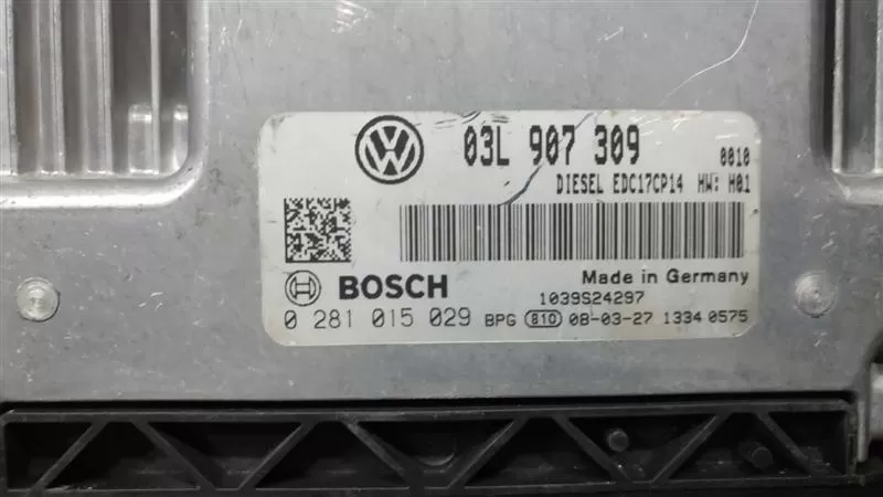 vw passat cc motor beyini 0281 015 029 0281015029 03l 907 309