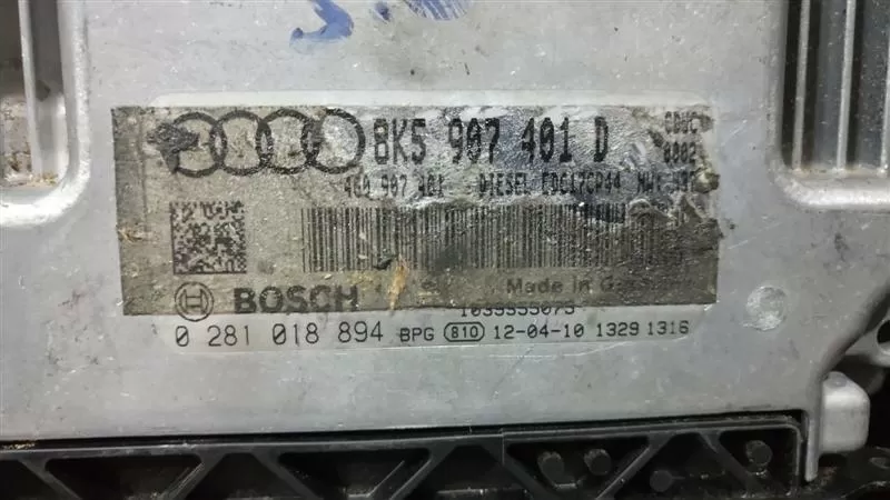 8K5907401D 0281018894 EDC17CP44 BEYİNCİM – Audi motor beyni