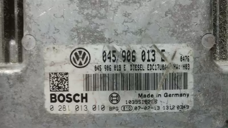 045906013E 0281013010 KOMPUTER VW POLO 1.4 TDI