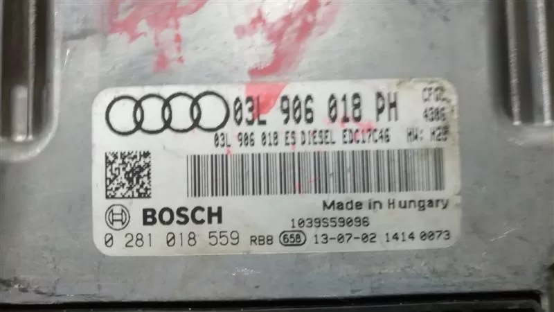 AUDI Q3 8U 2,0 TDI Motorsteuergerät 0281018559 / 03L906018PH – Audi motor beyni