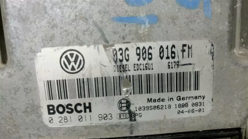 0281011903 03G906016FM, VOLKSWAGEN JETTA BEYNİ
