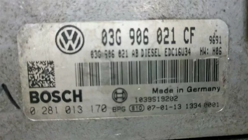 VOLKSWAGEN-VW 03G906021CF Bosch 0281013170
