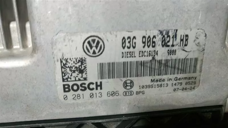03G906021HB 0281013606 VW GOLF 5 1.9TDI