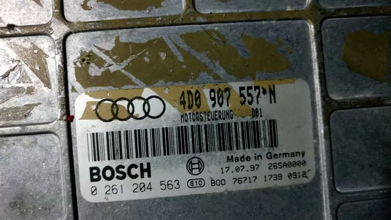 Audi S8 4.2 V8 4D0907557N 0261204563 358953 – Audi motor beyni