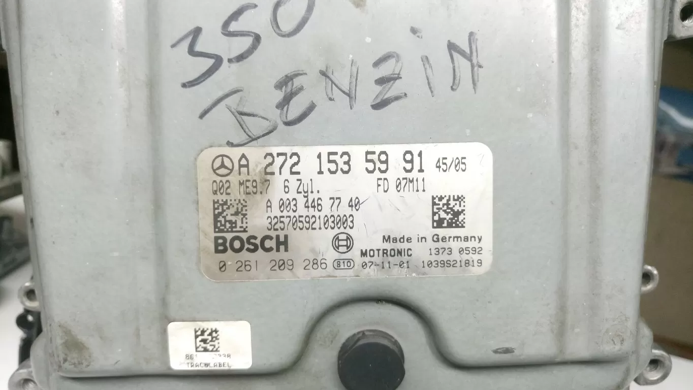 A2721535991 A 272 153 59 91 0261209286 MOTOR BEYNİ