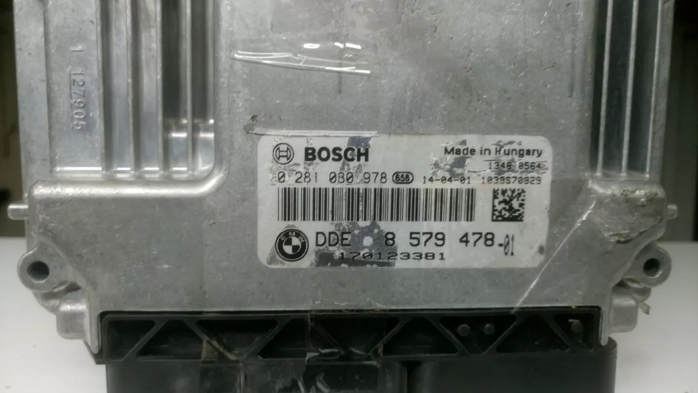2014 BMW 3 SERIES 2.0 Diesel Engine ECU 0281030978 8579478