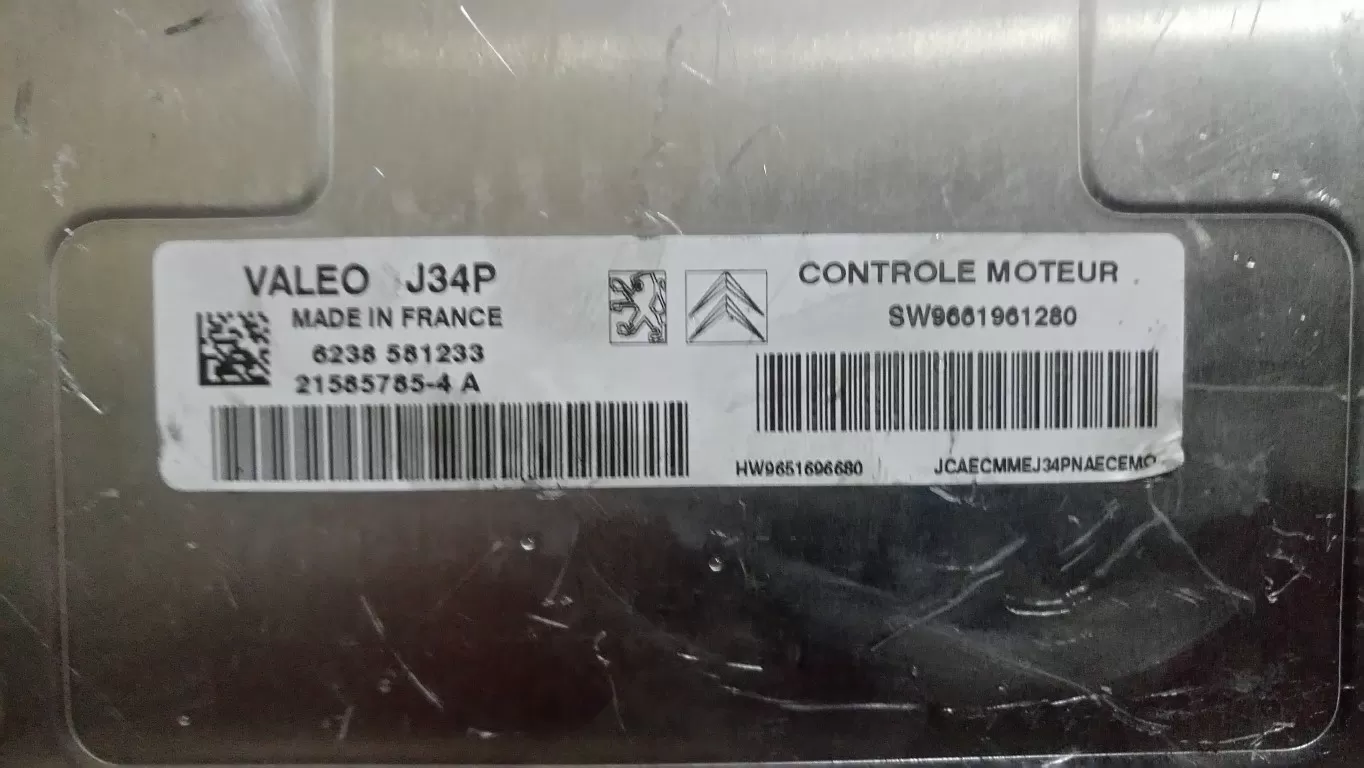 Peugeot Citroen C2 C3 1.4 Valeo J34P SW9661961280 HW9651696680 9651696680 9661961280