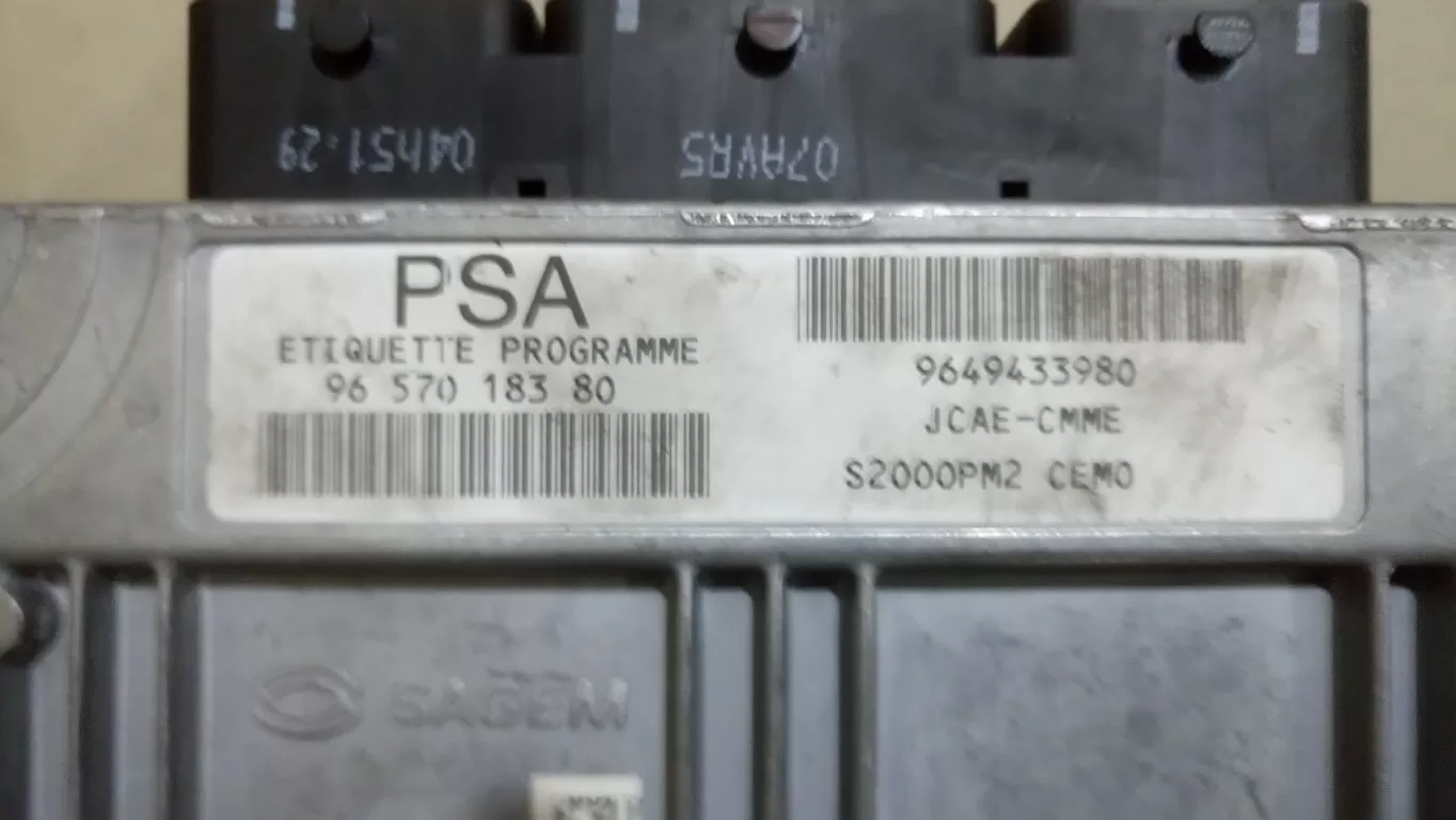 9649433980 9656298280 21585085 S2000 PEUGEOT CITROEN
