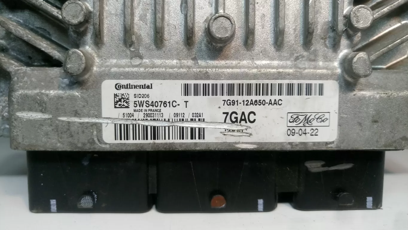 7G91-12A650-AAC FORT S MAX MONDEO MOTOR BEYNİ W5S40761C-T SİD206