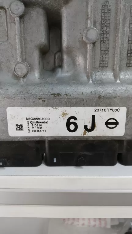 2016 Nissan Juke 1.5 Dizel Motor ECU 23710hy00c A2c38807000 513