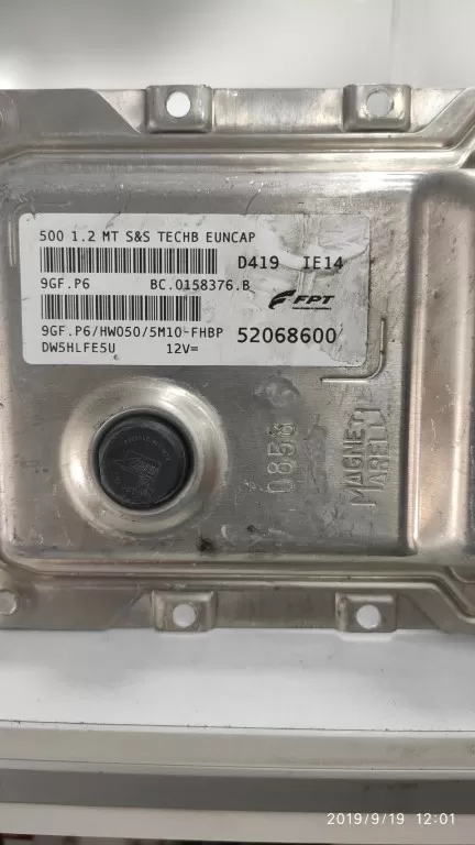 52068600 FİAT 500 1.2 MT 9GF.P6 BEYİNCİM.COM – Fiat motor beyni