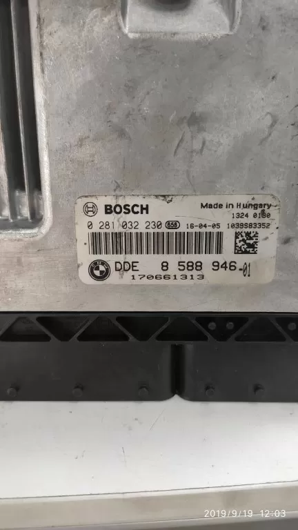 BMW X4 F26 2.0d motoru ECU DDE 8588946 0281032230 – BMW motor beyni