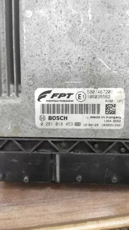 Iveco 3.0 JTD 0281018453 EDC17CP52 1037513132
