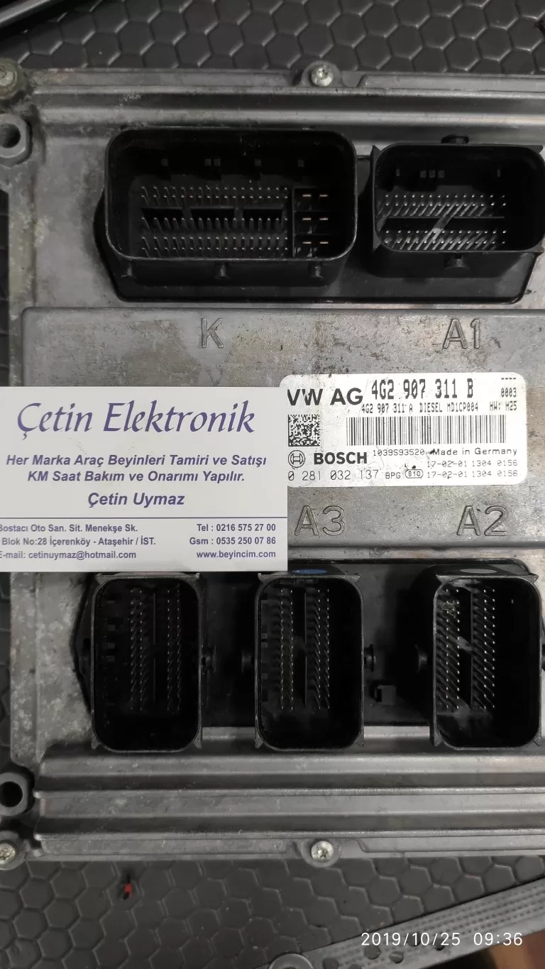 4G2907311B 4G2 907 311 A 0281032137 Q7 MOTOR BEYNİ MD1CP04